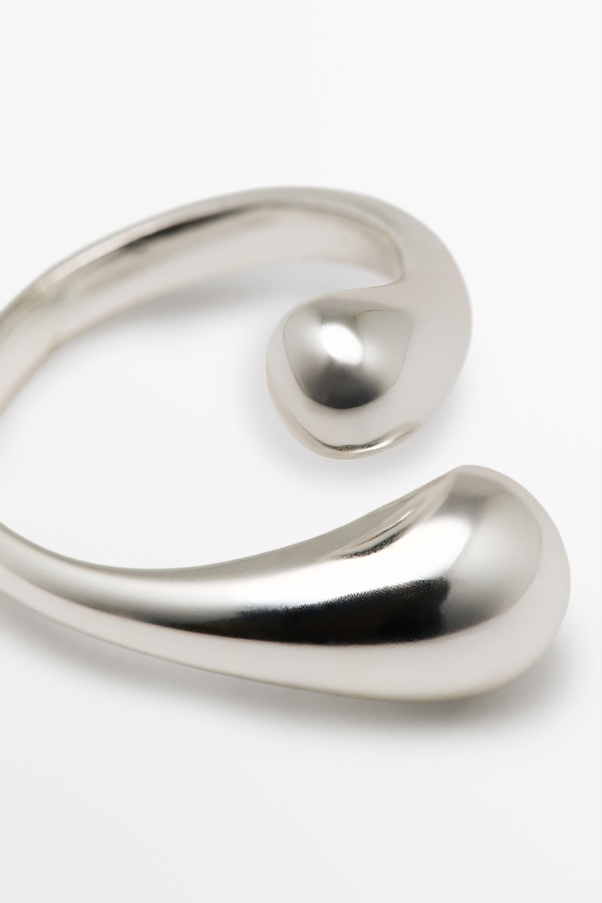Bague double goutte